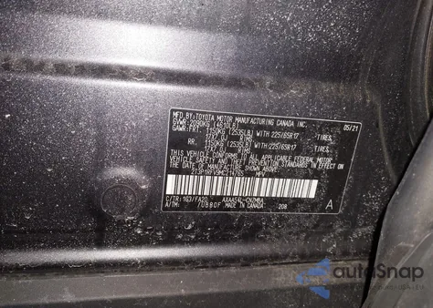 2021 Toyota Rav4 Xle z USA, uszkodzony, nr VIN 2T3P1RFV9MC214765